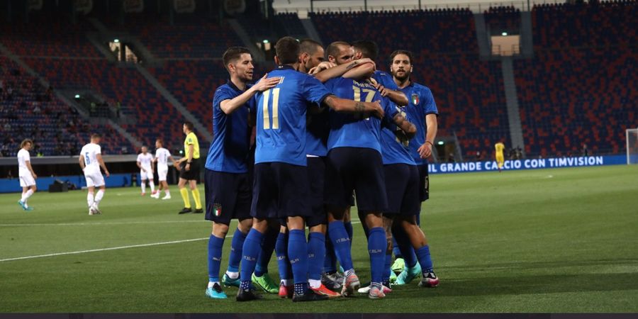Berita EURO 2020 - Bikin Sejarah, Roberto Mancini Ingin Italia Menang 7 Kali Lagi