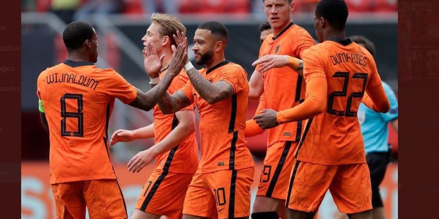 Susunan Pemain Belanda Vs Ukraina - Tim Oranje Bawa Top Scorer, Tanpa De Ligt