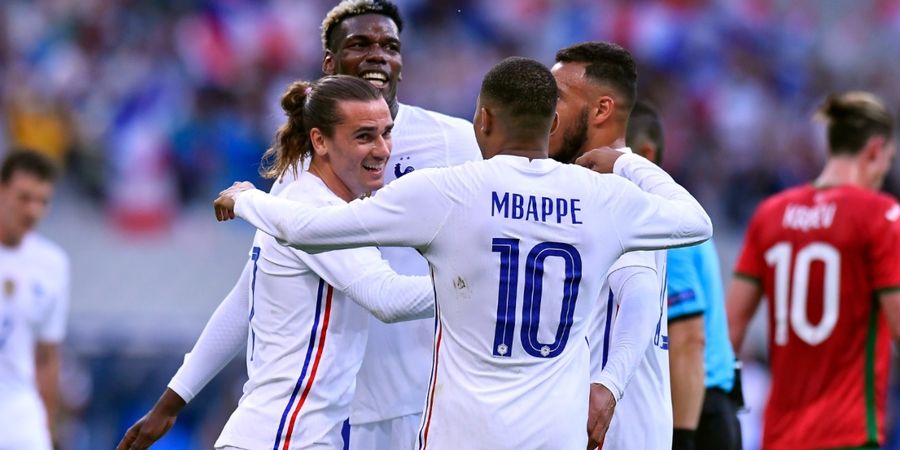 Hasil Uji Coba EURO 2020 - Diwarnai Cedera Karim Benzema dan Brace Olivier Giroud, Prancis Hajar Bulgaria