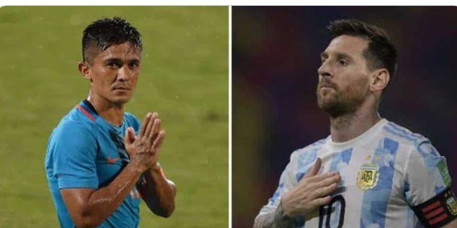 Sukses Salip Catatan Gol Lionel Messi, Kapten India Enggan Dibandingkan dengan La Pulga