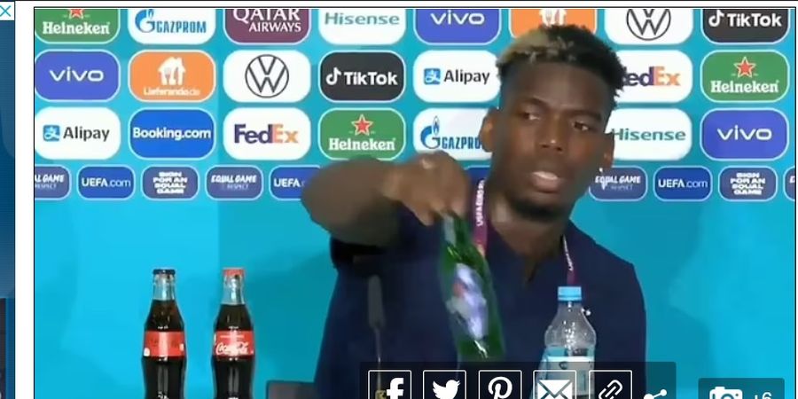 Kasus Coca-Cola dan Heineken - Ronaldo, Pogba, Locatelli Habis jika Euro 2020 Digelar di AS