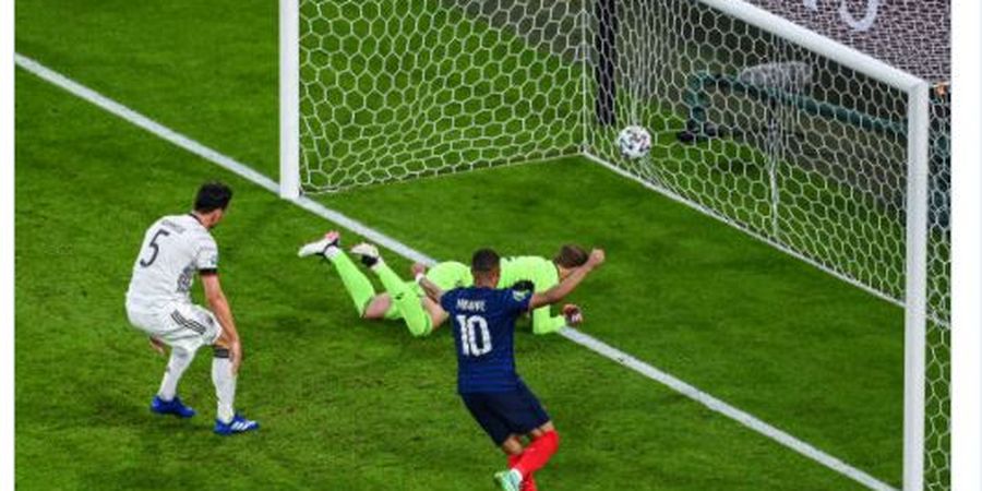 Hasil Babak I - Prancis Unggul 1-0, Mats Hummels Ukir Sejarah Baru