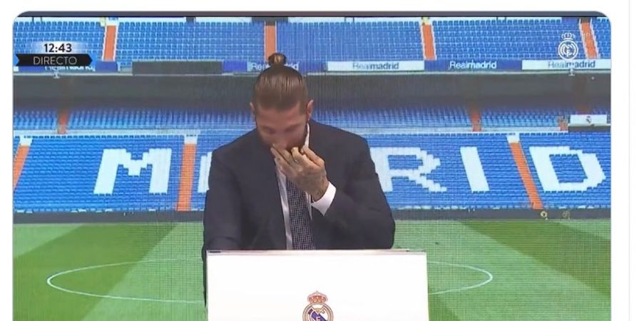 Sambil Meneteskan Air Mata, Sergio Ramos Janji Akan Kembali ke Real Madrid
