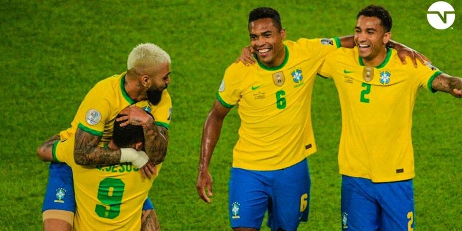 Hasil Copa America 2021 - Nyekor Lagi, Neymar Ramaikan Pesta Gol Brasil atas Peru