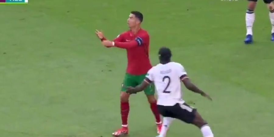 Cristiano Ronaldo Pakai Trik Sentuh Bola 2 Kali, Antonio Ruediger Linglung di EURO 2020
