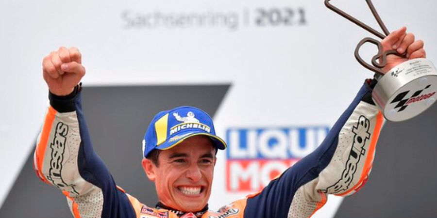 Honda Ungkap Marc Marquez Mengendarai Motor dengan 1,5 Lengan