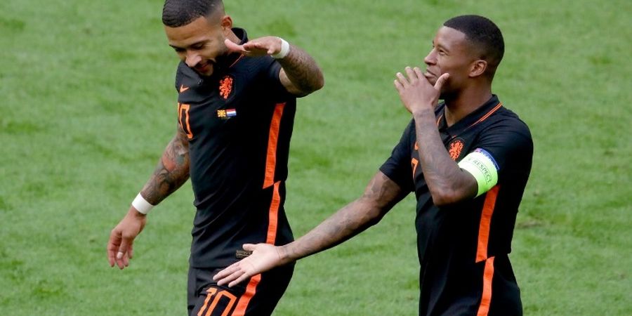 Hasil EURO 2020: Depay-Wijnaldum Gacor Luar Biasa, Belanda Bikin Makedonia Sengsara