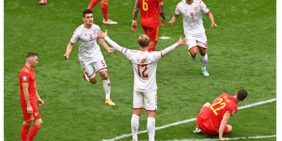 Hasil Babak 16 Besar EURO 2020 - Titisan Lord Bendtner Antar Denmark ke Perempat Final