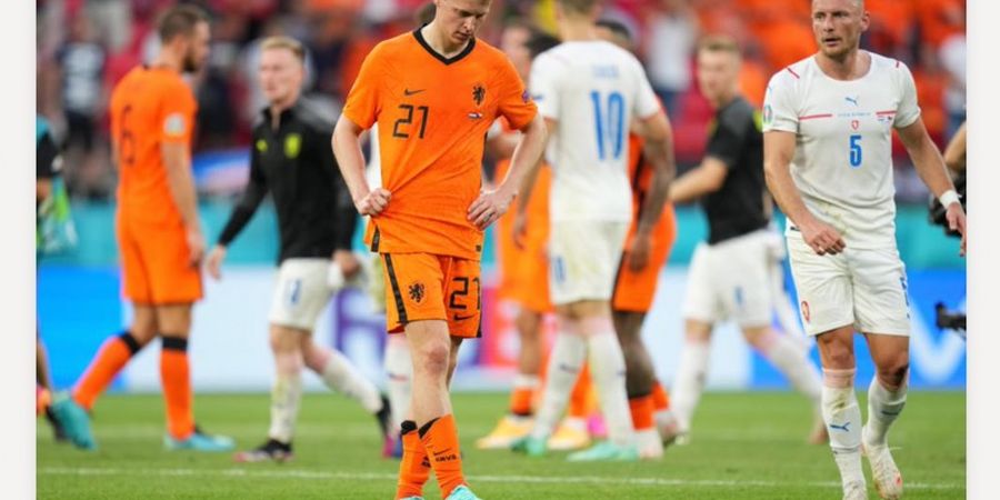 EURO 2020 - Dibuat Tak Berdaya oleh Republik Ceska, Belanda Main Seperti Orang Kelelahan