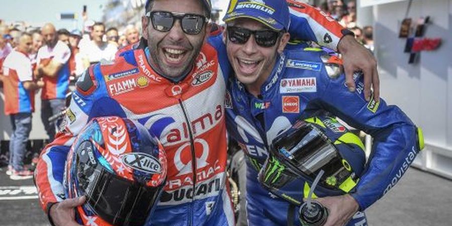 Sama-sama Pamit dari MotoGP, Danilo Petrucci Ajak Valentino Rossi ke Reli Dakar