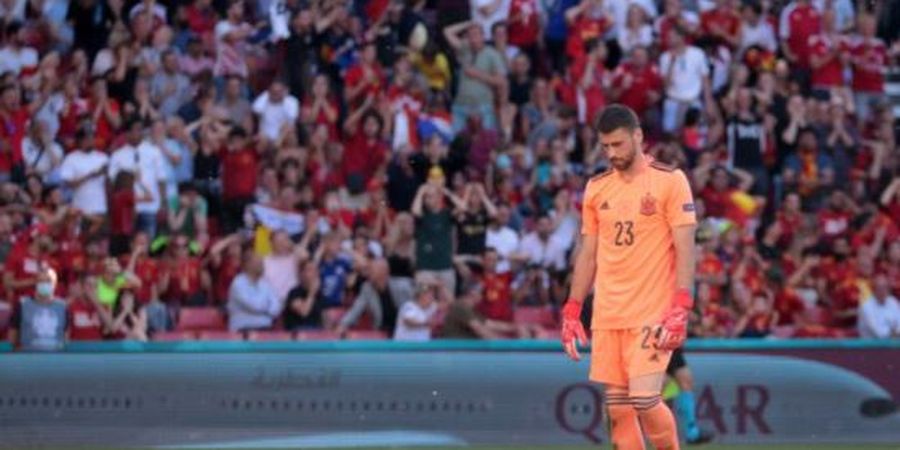 EURO 2020 - Usai Buat Blunder Lawak tetapi Fatal, Unai Simon Tak Perlu Lama-lama Menyesal