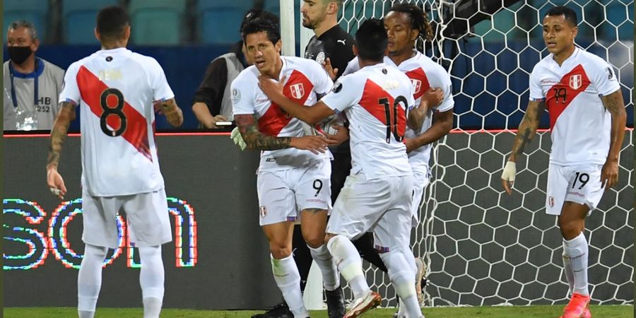 Hasil Copa America 2021 - Duo Eks AC Milan Bikin Drama, Peru Singkirkan Paraguay via Adu Penalti