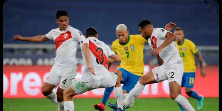 Hasil Copa America 2021 - Brasil Lolos ke Final Usai Menang Tipis atas Peru, Tunggu Argentina atau Kolombia