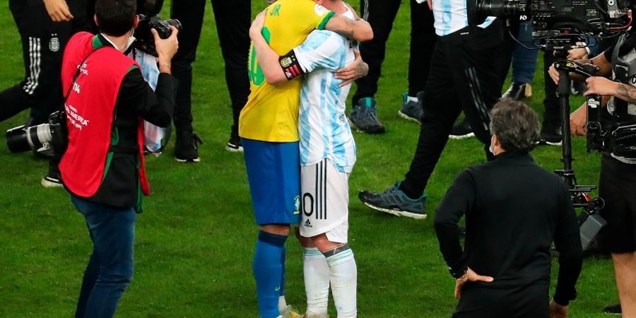 Argentina Vs Brasil - Lionel Messi Dapat Jaminan Starter, Neymar Malah Pulang Duluan ke PSG