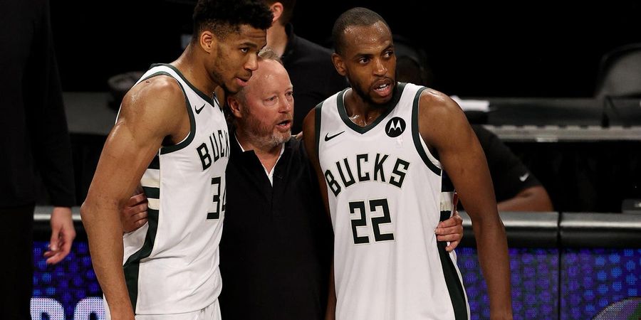 Hasil Final NBA 2021 - Kolaborasi Apik Antetokounmpo dan Middleton Bawa Bucks Imbangi Suns