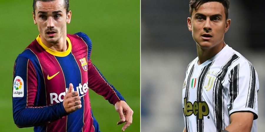 Muncul Rumor Pertukaran Griezmann-Dybala, Begini Respons Juventus dan Barcelona