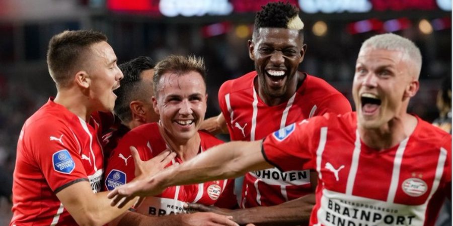 Hasil Liga Champions - Mario Goetze Bawa PSV Eindhoven Ngamuk
