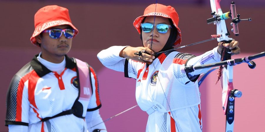 Hasil Panahan Olimpiade Tokyo 2020 - Alviyanto Bagas dan Diananda Choirunisa Langsung Tersisih