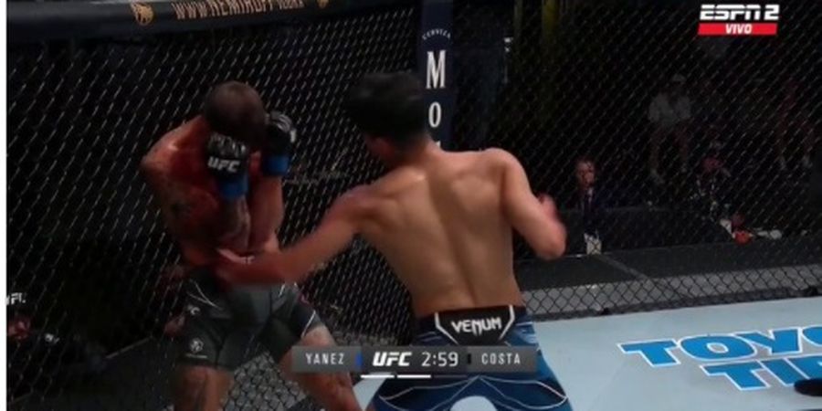 Hasil UFC Vegas 32 - Panggil Dia Mr. KO! Adrian Yanez Habisi Randy Costa