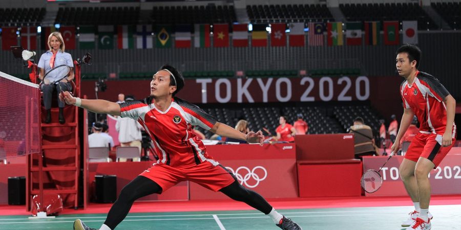 Olimpiade Tokyo 2020 - Gagal Raih Medali untuk Indonesia, Ahsan dan Hendra Beri Kode Pensiun?