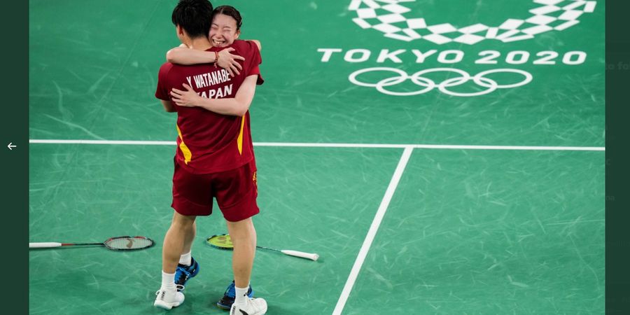 Olimpiade Tokyo 2020 - Sebelum Raih Medali Perunggu Ganda Campuran, Watanabe Sempat Ingin Kabur dari Lapangan