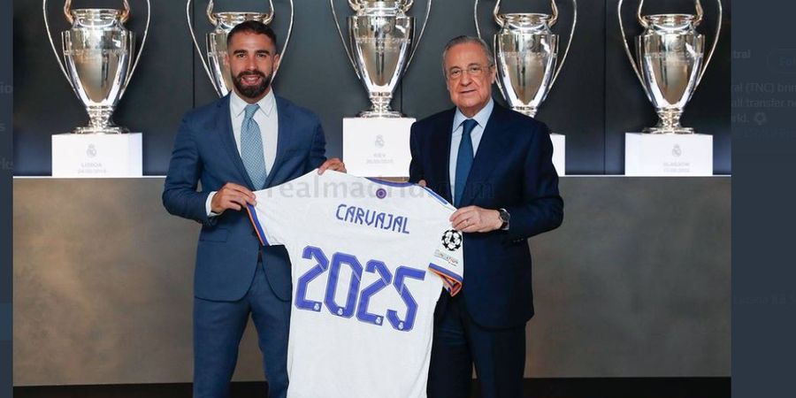Perpanjang Kontrak  di Real Madrid hingga 2025, Dani Carvajal Ungkap 1 Momen Tak Terlupakan