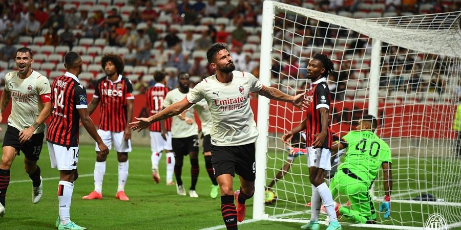 Sampdoria Vs AC Milan - Menanti Olivier Giroud Melepas Segel Kutukan Nomor 9