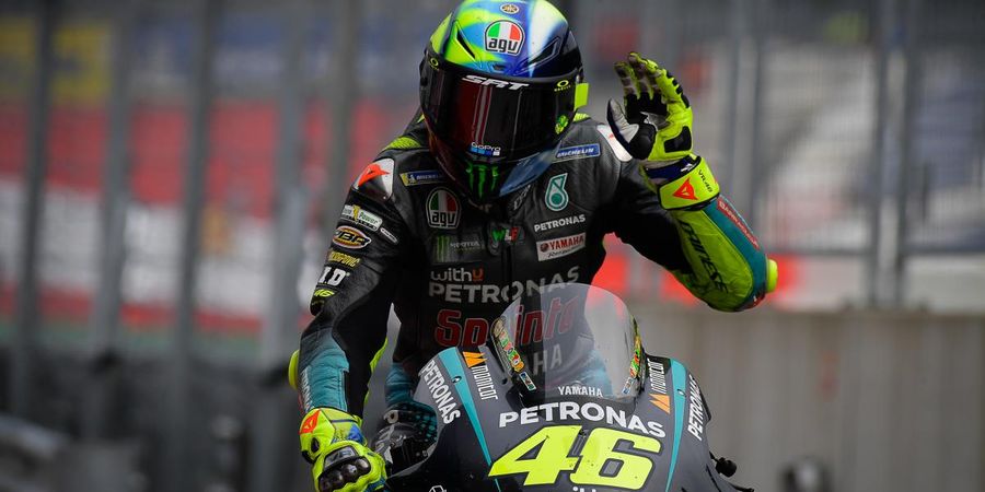 MotoGP Inggris 2021 - Usai Jeblok 2 Kali di Red Bull Ring, Valentino Rossi Kembali Tembus Q2