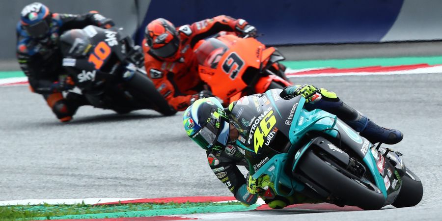 Anomali Bikin Valentino Rossi 'Halu' Bakal Finis Podium pada MotoGP San Marino 2021