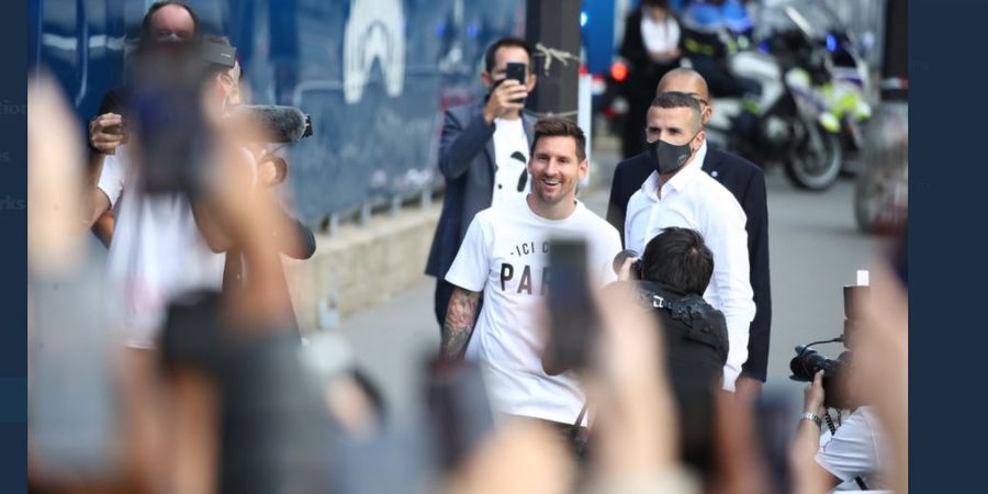 Debut Lionel Messi di PSG Bisa Lawan Legenda Barcelona, Pekan Ini Cuma Nonton di Tribune