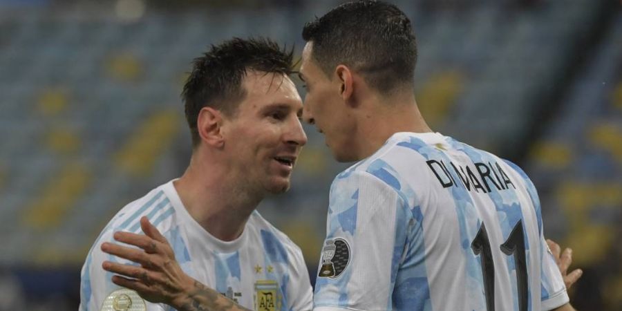 Alasan Angel Di Maria Selalu Panggil Lionel Messi dengan Sebutan Cebol