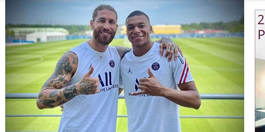 Berkat Sergio Ramos di PSG, Mbappe Malah Makin Dekat dengan Real Madrid