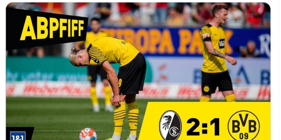 Hasil dan Klasemen Liga Jerman - Borussia Dortmund Telan Kekalahan Kedua dalam Sepekan