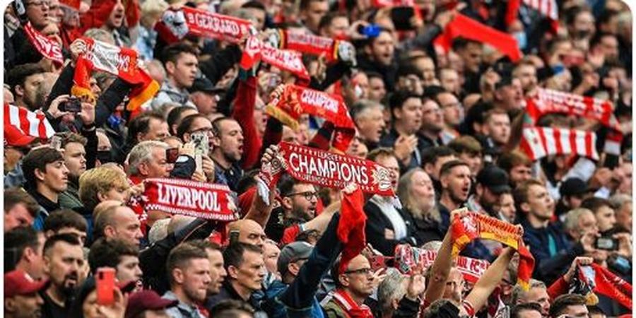 Atmosfer Luar Biasa Saat Fans Liverpool Kembali Penuhi Stadion Anfield