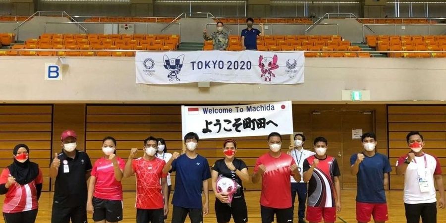 Paralimpiade Tokyo 2020 - Wali Kota Machida Kunjungi Latihan Para Bulu Tangkis Indonesia