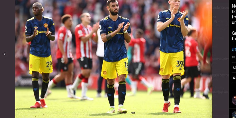 Meski Hanya Petik Hasil Imbang, Man United Samai Rekor Arsenal ketika Raih Invincible