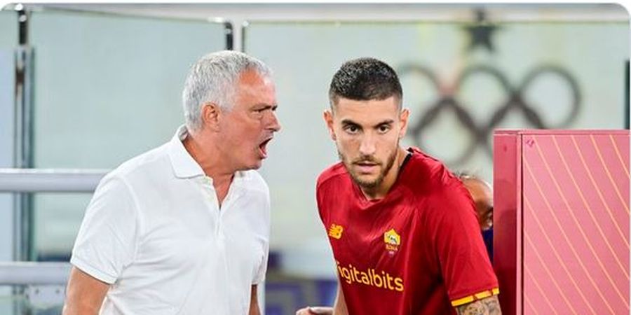 Hasil Liga Italia - Jose Mourinho Teriak, 2 Kartu Merah, AS Roma Cetak 3 Gol