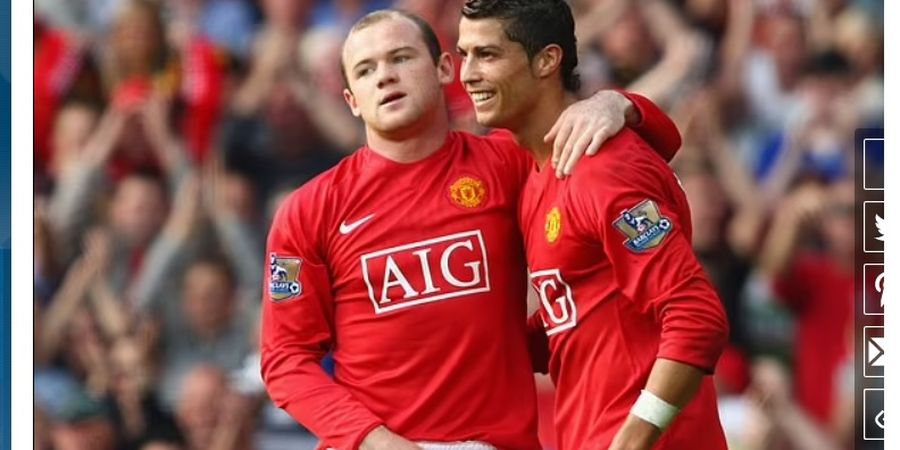Wayne Rooney Sebut Cristiano Ronaldo Bukan Rekrutan Bagus untuk Man United