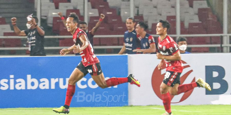 Tekad dan Harapan Penentu Kemenangan Bali United di Liga 1 2021