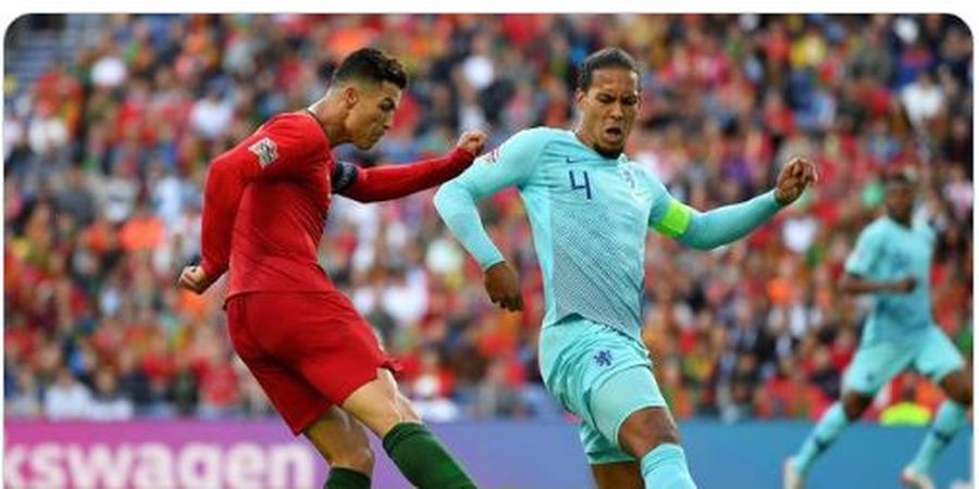 Legenda Liverpool: Cristiano Ronaldo Bakal Keteteran Lawan Virgil van Dijk