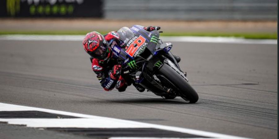 Hasil MotoGP Inggris 2021 - Quartararo Menang Lagi, Aprilia Raih Podium Pertama