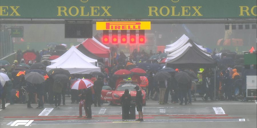 F1 GP Belgia 2021 - Hujan Deras Tunda Balapan Lebih dari 1 Jam