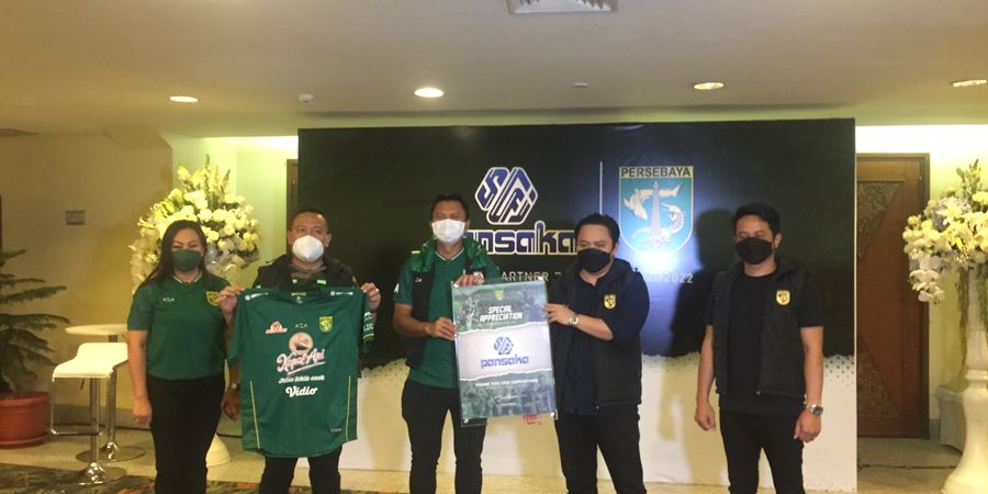 Persebaya Surabaya Perkenalkan Sponsor Kedelapan untuk Liga 1 2021