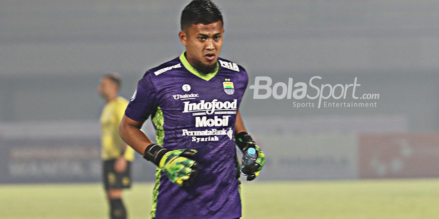 Ini Kiper Persib Bandung untuk Melawan Persita Tangerang     