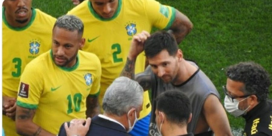 Isi Dialog Messi, Tite, dan Scaloni saat Skandal Laga Brasil vs Argentina