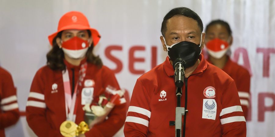 Menpora RI Sambut dan Apresiasi Tim Indonesia Paralimpiade Tokyo 2020