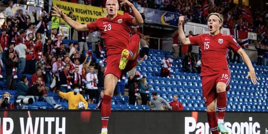 Sudah Cetak Selusin Gol untuk Norwegia, Erling Haaland Masih Belum Bahagia