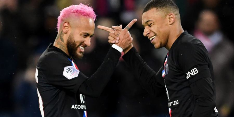 Kompak Cetak Hattrick, Neymar dan Mbappe Antar PSG Ukir Rekor Spesial