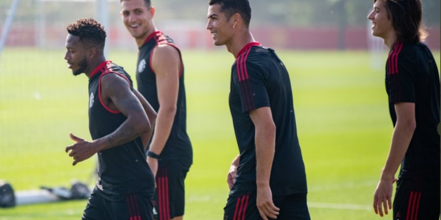 Masa Karantina Usai,  Cristiano Ronaldo Ketemu Solskjaer dan Mulai Latihan di Markas Man United