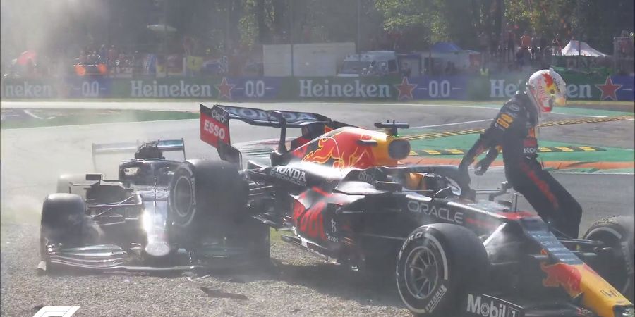 Hamilton Heran Verstappen Melengos Setelah Hampir Bikin Dia Meninggal pada GP Italia